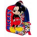 Disney rugzak Mickey Mouse 4,8 liter polyester rood/ - Blauw