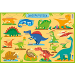 onderlegger Dinosaurussen junior 47,5 x 32 cm PVC