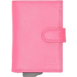 Double-d Jaipur Leren Creditcardhouder Rfid - Roze
