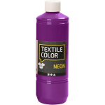 Creotime textielverf Neon 500 ml - Paars