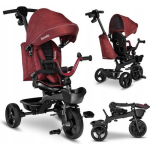 Lionelo Kori - 2 In 1 Driewieler - Bordeaux - Rood