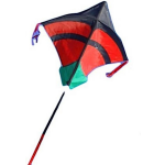 Spiderkites Vlieger Fight Dragon Junior 75 Cm Nylon/zwart - Rood