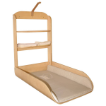 Roba Aankleedtafel Voor Aan De Muur Lovely Bear Inklapbaar - Bruin