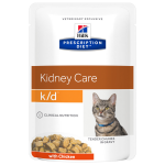 Hill's Hill&apos;s Prescription Diet K/D Kidney Care Maaltijdzakje - Kattenvoer - Kip 12x85 g