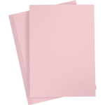 Creotime karton 21 x 29,7 cm 10 stuks pastel - Roze