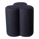 Pols Potten Clover Poef - - Blauw
