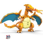 Mega Bloks Fisher Price bouwset Mega Construx Pokemon Charizard 222 delig - Oranje