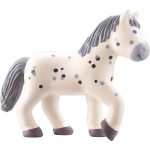 HABA Little Friends poppenhuispop Paard Pippa meisjes 10 cm wit/ - Grijs