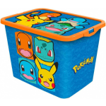 Pokémon opbergbox junior 23 liter blauw/oranje