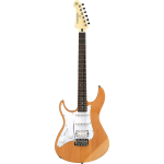 Yamaha PACIFICA112JL Yellow Natural Satin elektrische gitaar linkshandig
