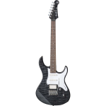 Yamaha PACIFICA212VQM Translucent Black 6-snarige elektrische gitaar