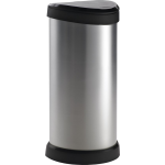 Curver Decobin Afvalbak - 40 L - Silver