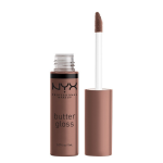 NYX Professional Makeup Cinnamon Roll Butter Lipgloss 8ml - Bruin
