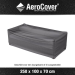 AeroCover Loungebankhoes B 250 x D 100 cm - Grijs