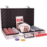 Cartamundi pokerset Texas Hold&apos;em aluminium 300 chips