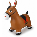 Jamara skippypaard junior 47 x 24 x 45 cm rubber 3 delig - Bruin