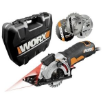 Worx WX426 Compacte Cirkelzaag in koffer - 400W