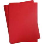 Colortime karton A2 kerst 10 vellen - Rood