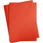 Colortime karton A2 10 vellen - Rood