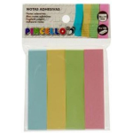 Pincello zelfklevende briefjes blauw/roze/groen/ 4 rijen - Geel