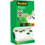 Scotch Plakband Magic Tape, Value Pack 12 + 2 Rollen Gratis