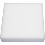 Creotime naaldvilten blok 20 x 20 cm foam - Wit