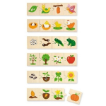 Viga Toys Groeipuzzelset Hout 6-delig