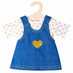 Heless babypoppenkleding meisjes 28 35 cm textiel 2 delig