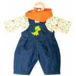 Heless babypoppenkleding junior 28 35 cm textiel 3 delig