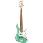 Sadowsky MetroLine 24-5 Vintage Alder Solid Sage Green Metallic Satin 5-snarige elektrische basgitaar