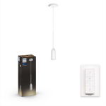Philips Devote hanglamp White Ambiance Bluetooth - Wit
