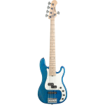 Sadowsky MetroLine 21-5 Hybrid Ash Blue Transparent Satin 5-snarige elektrische basgitaar