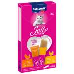 Vitakraft Jelly Lovers Mp 6x15 g - Kattensnack - Kip&Kalkoen