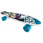 Skids Control skateboard junior 55 x 15 cm polypropyleen/PVC - Blauw