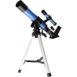 Byomic telescoop junior 40/400 aluminium/blauw - Zwart