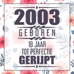 Brave New Books 2003 Geboren 18 Jaar Tot Perfectie Gerijpt