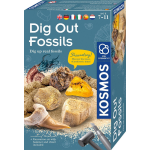 Kosmos Uitgevers opgravingsspel Dig Out Fossils junior 13 x 21 cm 5 delig - Bruin
