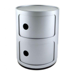 Kartell Componibili Kast - Silver