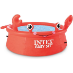 Intex opblaaszwembad Happy Crab 183 x 51 cm pvc - Rojo