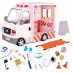Our Generation speelset Rescue Ambulance 28 delig - Blanco