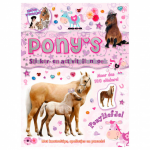 Rebo Productions stickerboek Pony&apos;s Dierenvriendjes papier