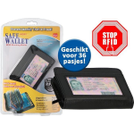 Safe Wallet - Pasjes Houder 36 Pasjes - Rfid Blokking