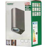 Ranex Omhoog/omlaag Led-wandlamp 6 W 5000.331 - Gris