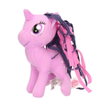 My Little Pony Pluche Twilight Sparkle Speelgoed Knuffel Lila 13 Cm - Hasbro Speelgoed Knuffels - Paars
