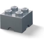 Lego Opbergdoos -blokje, 5,7 Liter, - Polypropyleen - - Grijs