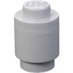 Lego Ronde -opbergdoos, 1 Liter, - Polypropyleen - - Grijs