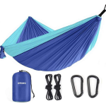 Fedec Travel Hangmat - Ultra Licht - Inclusief Handige Opbergzak - - Blauw