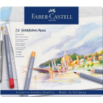 Faber Castell Aquarelkleurpotlood Faber-castell Goldfaber Etui 24 Stuks