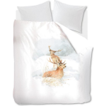 Marjolein Bastin Deerly Dekbedovertrek 200 x 220 cm - Grijs