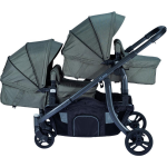 X-Adventure X Adventure Xline Duo Kinderwagen Emerald Green - Groen